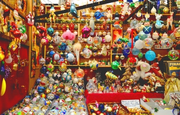 decorazioni natalizie al Mercatino di San Nicola