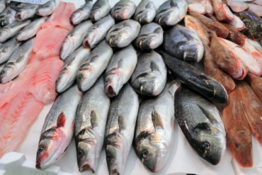 pesci al mercato
