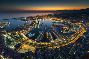 veduta dall'alto di Genova ph: R. Merlo