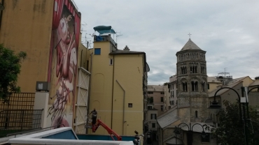 foto murales teatro della tosse