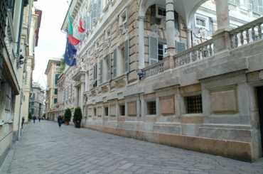 via Garibaldi,vista parziale dei Musei di Strada Nuova