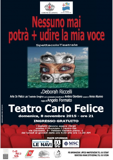 locandina contro violenza di genere