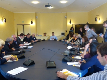 Conferenza stampa "Io non rischio"
