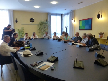 Conferenza stampa in Sala Giunta Nuova