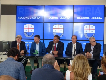 Conferenza stampa Cabina di regia waterfront