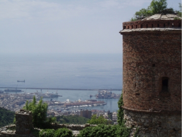 Veduta di Genova dal Righi