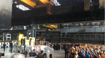 Papa Francesco all'Ilva