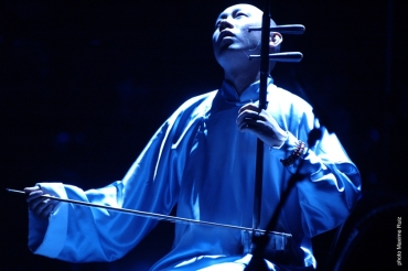 Guo Can, uno dei partecipanti al Festival musicale del Mediterraneo