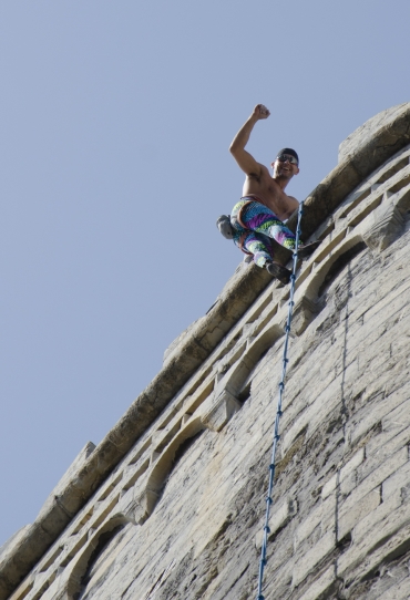 Scalata della torre nord di porta soprana