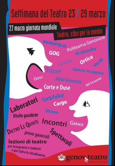 Locandina settimana del teatro