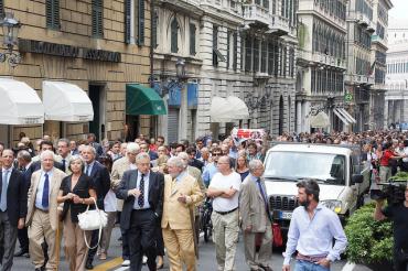 La manifestazione delle istituzioni genovesi pro Terzo Valico, 4 luglio 2011