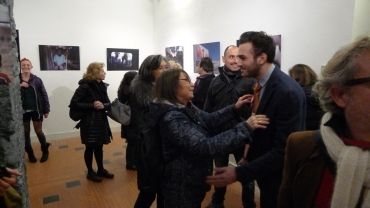 Alessio Ursida e la sua mostra