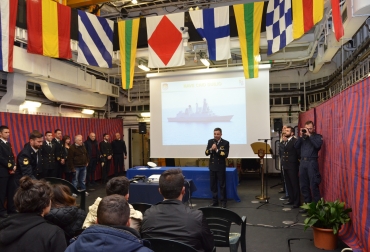 Festa del mare 2018 visita alla Caio Duilio
