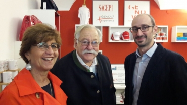 Carla Sibilla, Mitchell Wolfson, Alessandro Avanzino (Sagep)