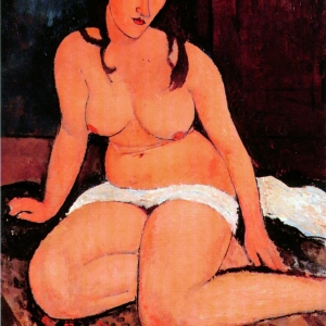 Nudo accovacciato, 1917 Olio su tela, 114,5 x 71,5 cm Anversa, Koninklijk 