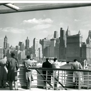 Archivio Lorenzo Volante - arrivo a NY