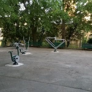 dopo la riqualificazione con area fitness e nuove panchine 