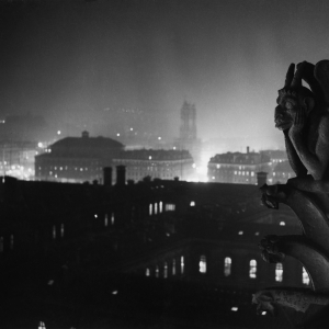 Veduta notturna su Parigi da Notre-Dame, 1933-1934 © Estate Brassaï