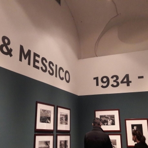 una sala della mostra