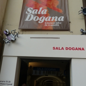 foto mostra aracnomachia Sala Dogana