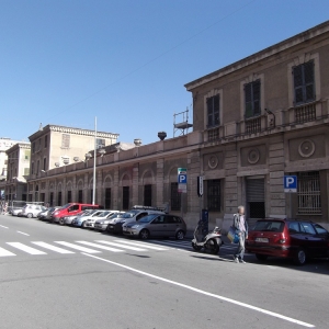 Vista laterale facciata dopo gli interventi