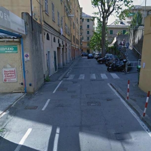 Situazione attuale via Vado incrocio con viale Rincon