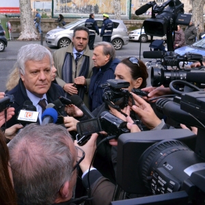 Visita del Ministro Galletti e di Mauro Grassi a Genova per i cantieri del Bisag