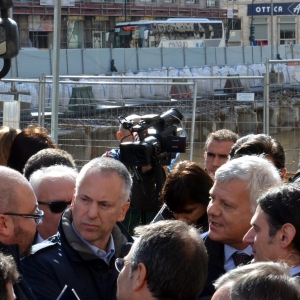 Visita del Ministro Galletti e di Mauro Grassi a Genova per i cantieri del Bisag