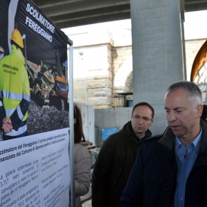Visita del Ministro Galletti e di Mauro Grassi a Genova per i cantieri del Bisag