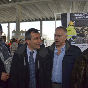 Visita del Ministro Galletti e di Mauro Grassi a Genova per i cantieri del Bisag